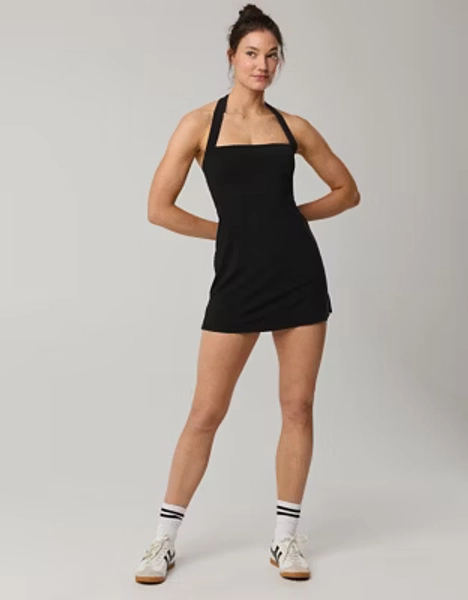 OFFLINE By Aerie Real Me Halter Mini Dress
