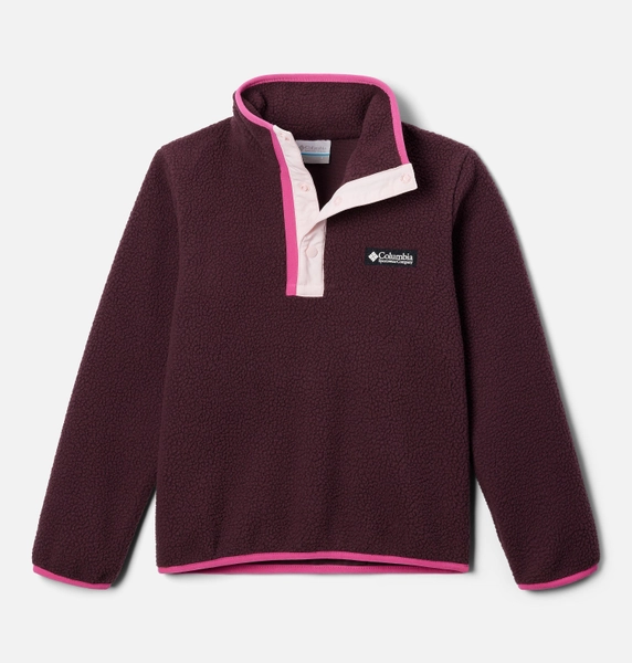 Kids' Helvetia II Half Snap Fleece Pullover - 607, L