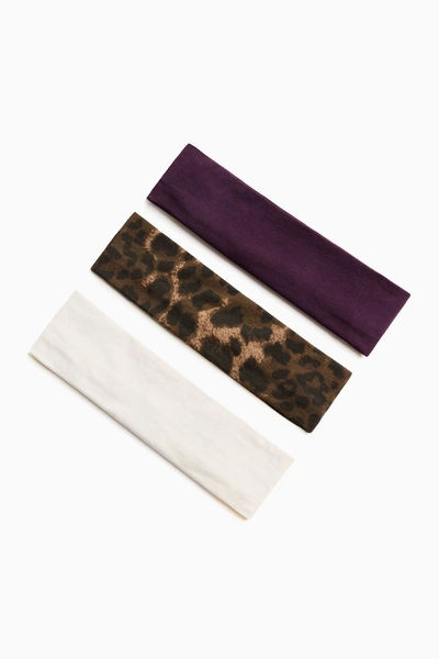 Set of 3 Stretchy Headbands