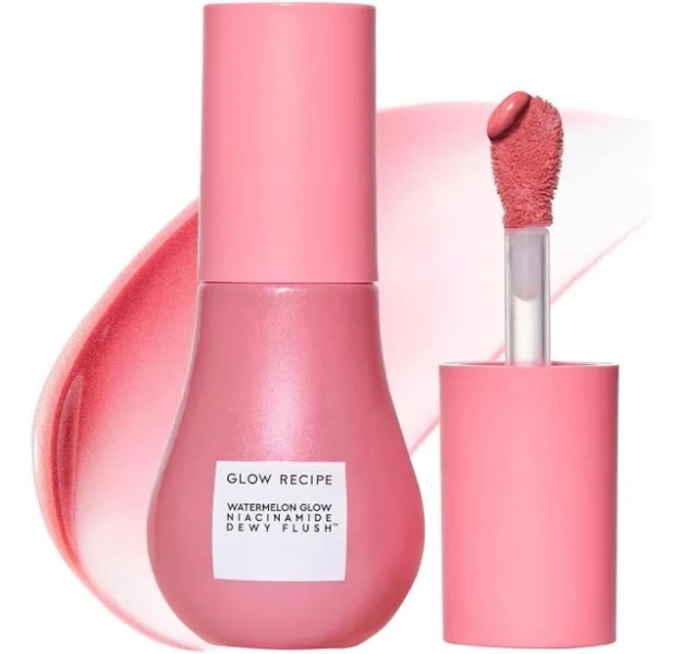 Glow Recipe Watermelon Niacinamide Dewy Flush - Brightening Serum Blush ($25)