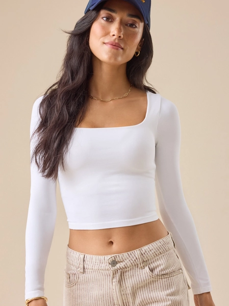 white long sleeve