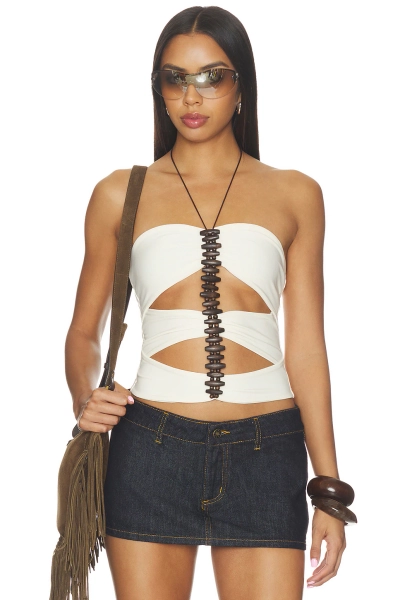 I.AM.GIA Fennick Top in Cream | REVOLVE