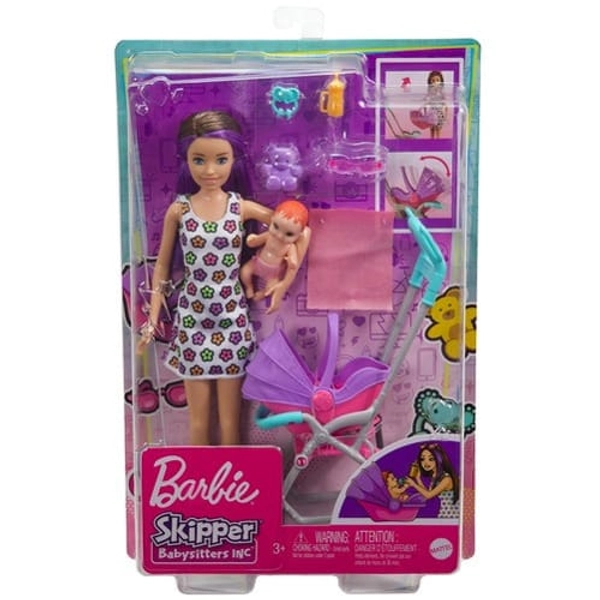 Barbie Babysitter and Stroller