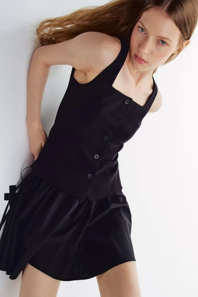 Gilet de tailleur - Noir
