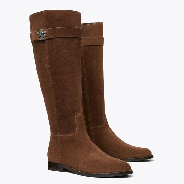 Turnlock Riding Boot: Women's Designer Knee Boots | Tory Burch