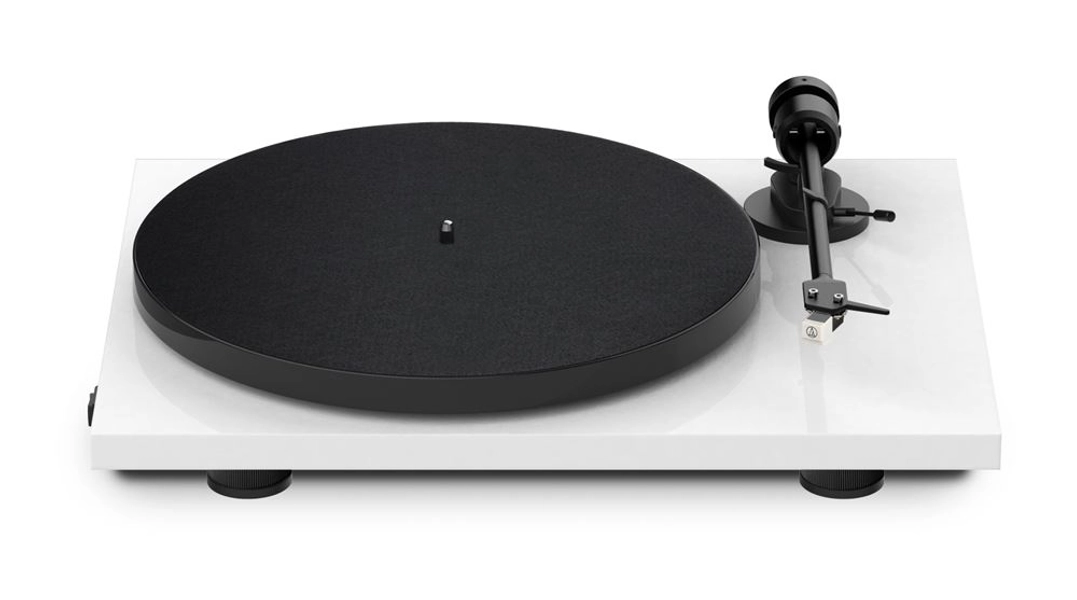 Platine vinyle Pro-Ject E1 Phono Blanc mat