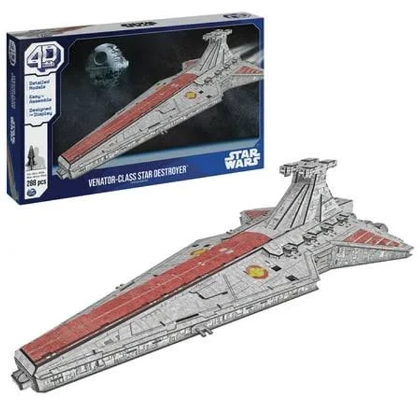 Star Wars Deluxe Venator-Class Star Destroyer 3D Model Kit