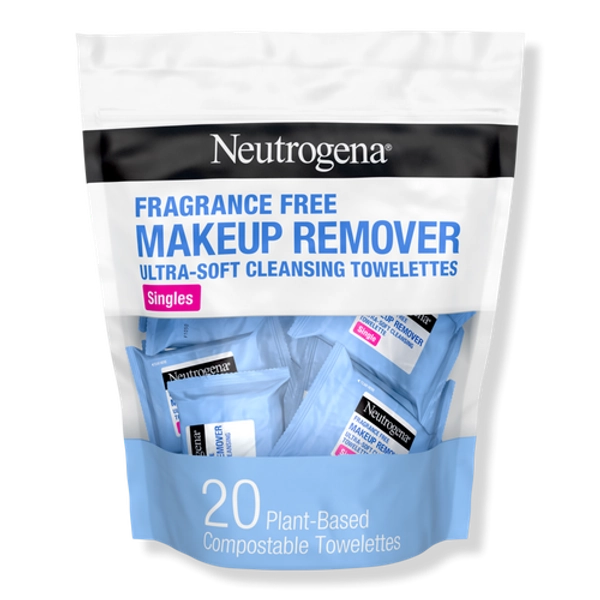 Makeup Remover Cleansing Towelettes Fragrance Free - 20 ct (singles)