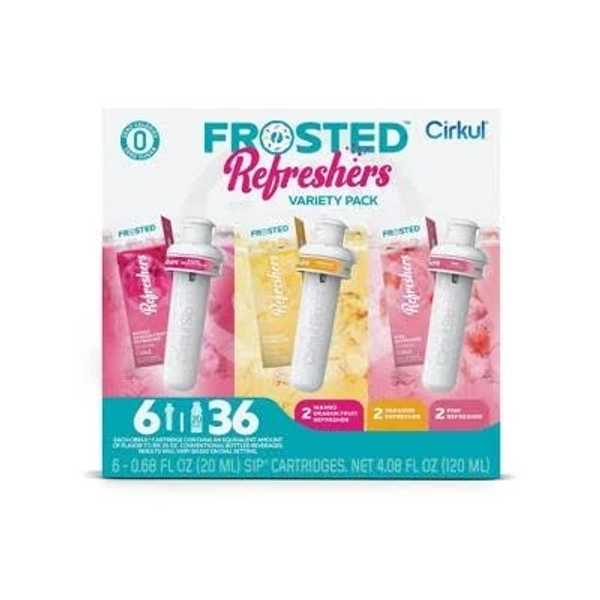 Cirkul Frosted Refreshers Flavor Cartridge Variety Pack