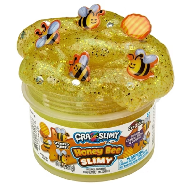 Cra-Z-Slimy Dome Topper Honey Bee Slimes and Putties