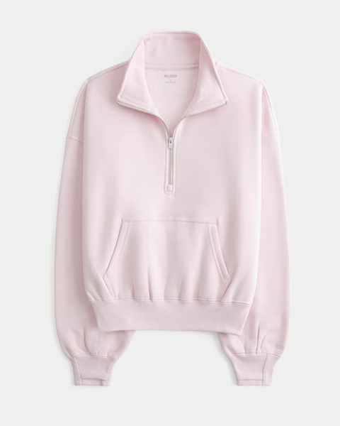 Easy Half-Zip Sweatshirt