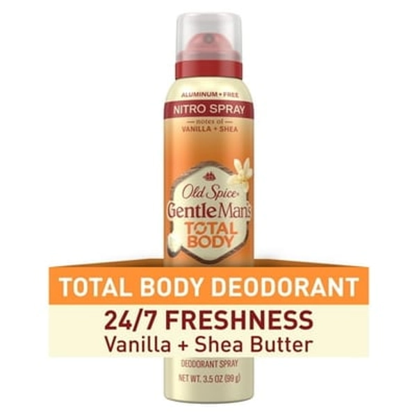 Whole Body Vanilla + Shea Deodorant Spray 