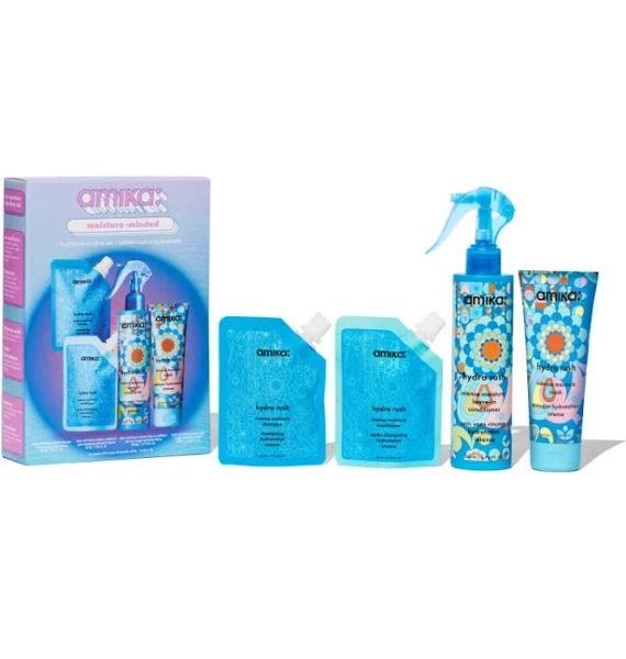 Amika Moisture-Minded Hydration Routine Set