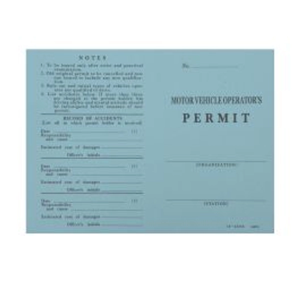 Drivers Permit