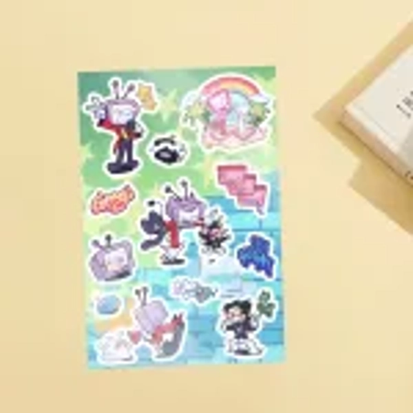 Spamtenna Sticker Sheet by goldenastrum - ACGGOODS