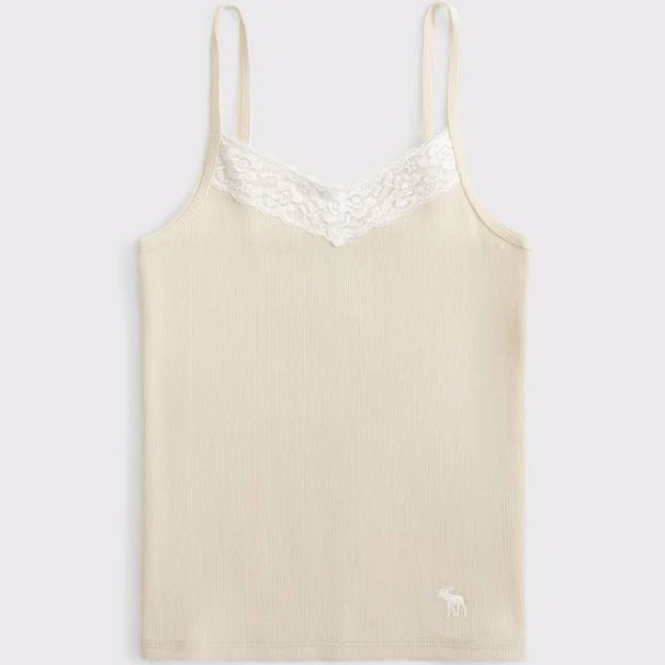 Abercrombie Kids Girls Lace-Trim Icon Cami