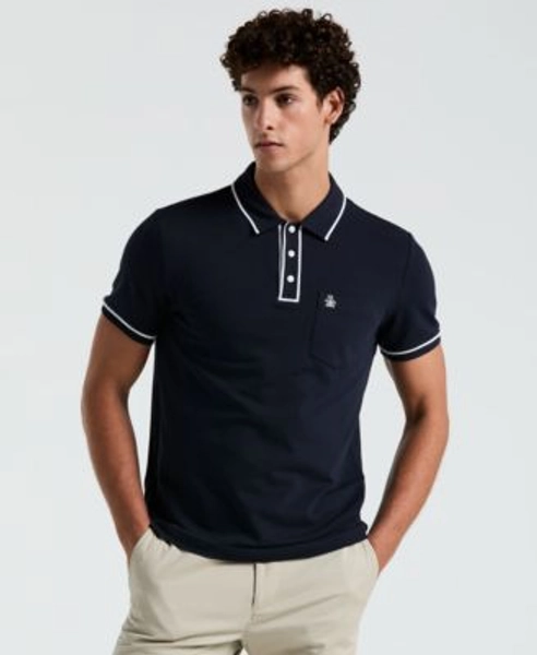 Men's Earl Pique Short-Sleeve Polo Shirt