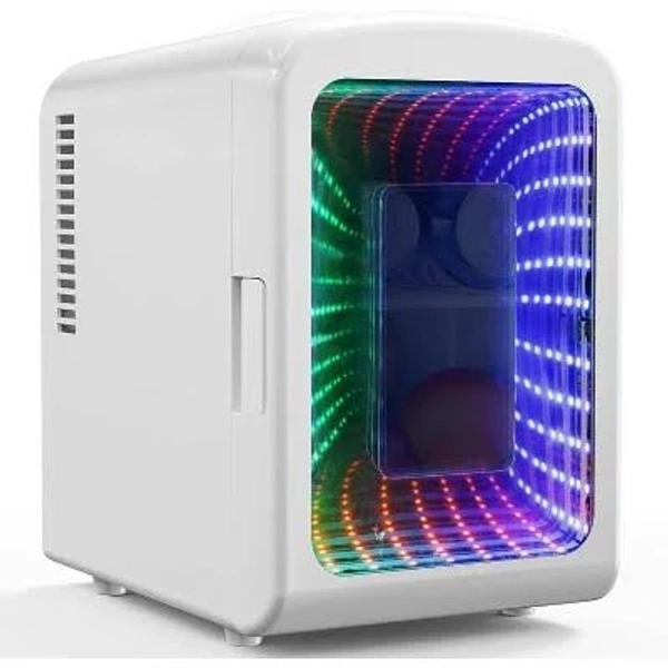 ZAFRO Mini Compact Refrigerator with Gaming Light