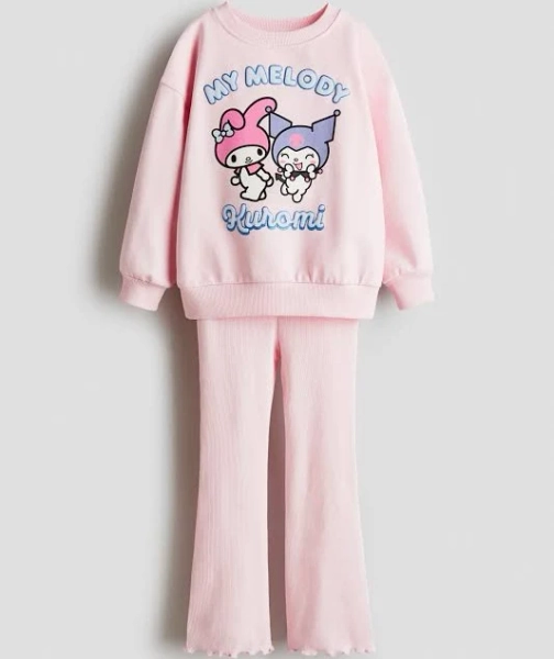 H&M Girls 2-Piece Sweatshirt and Leggings Set