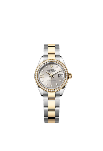 Rolex Lady-Datejust watch: Oystersteel and yellow gold - m279383rbr-0004