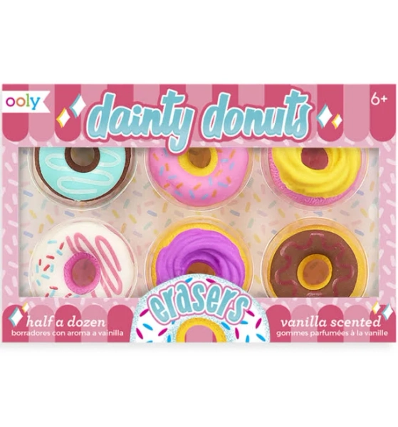 Ooly Dainty Donuts Scented Erasers