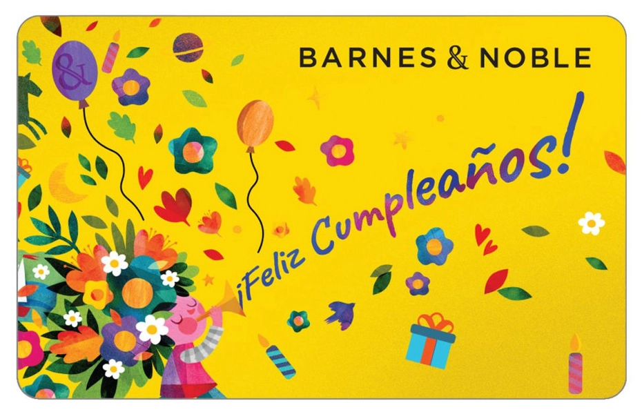 Barnes and noble gift card- Feliz Cumpleanos