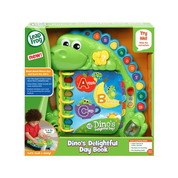 LeapFrog Dino's Delightful Day Book