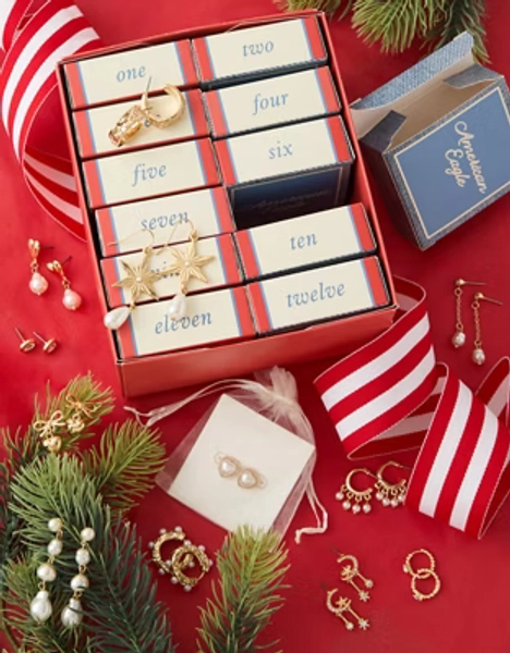 AE 12 Days of Earrings Advent Calendar