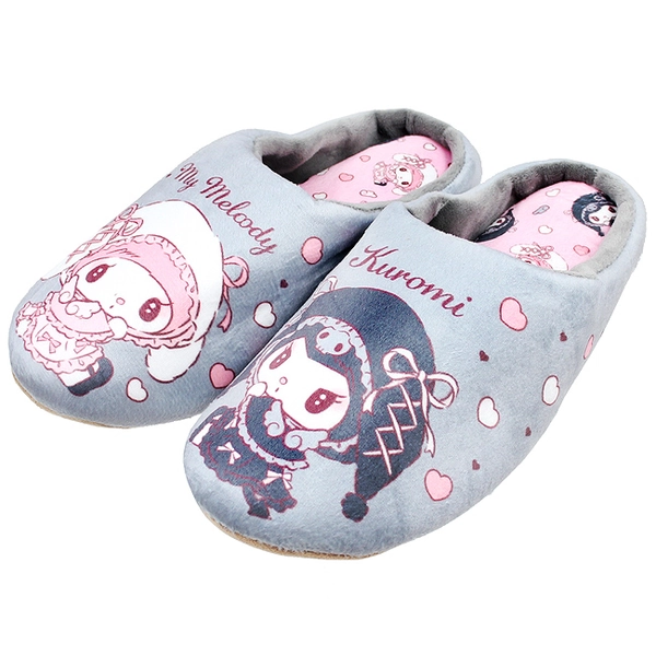 Buy Sanrio My Melody & Kuromi Moonlit MeloKuro Soft Roomwear Slippers at ARTBOX