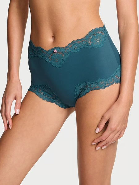 Lace-Trim Boyshort Panty