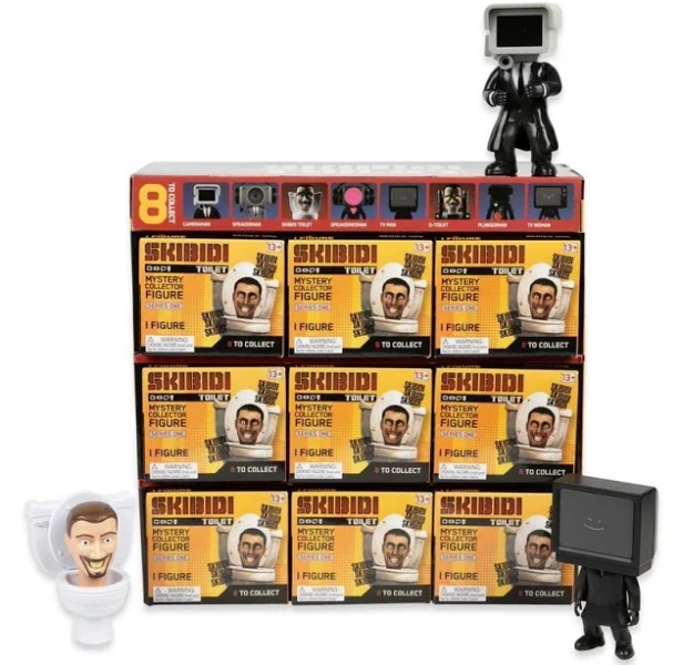 SKIBIDI Toilet Mystery Collector Figure