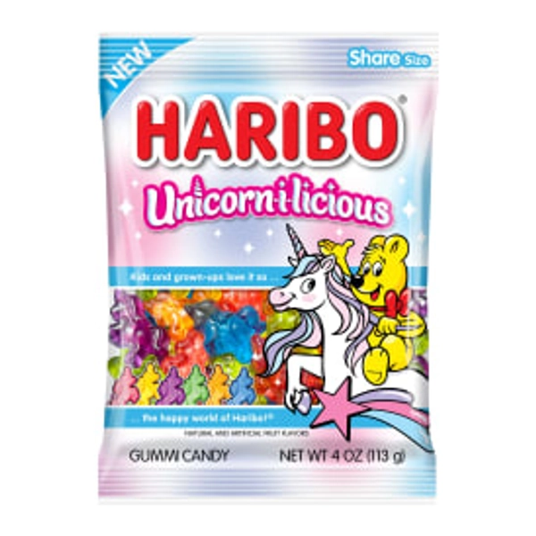 Haribo® Unicorn-i-licious Gummi Candy 4oz