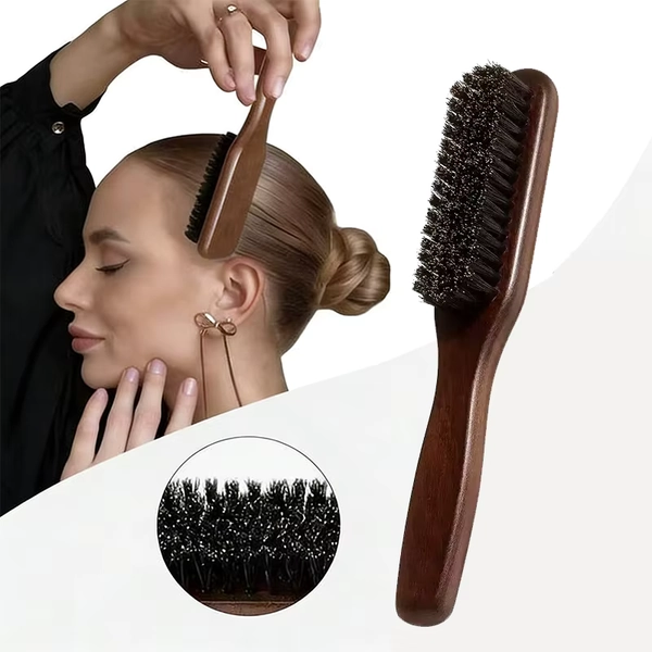 Boar Bristle Hair Brush (Unisex) - Fragrance-Free Professional Barber Styling Bristle Brush, Suitable for Thick/Fine Hair - AliExpress 66