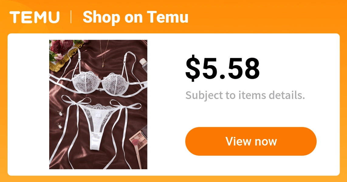 elegant white 2pcs fashion bra set court style embroidered - Temu