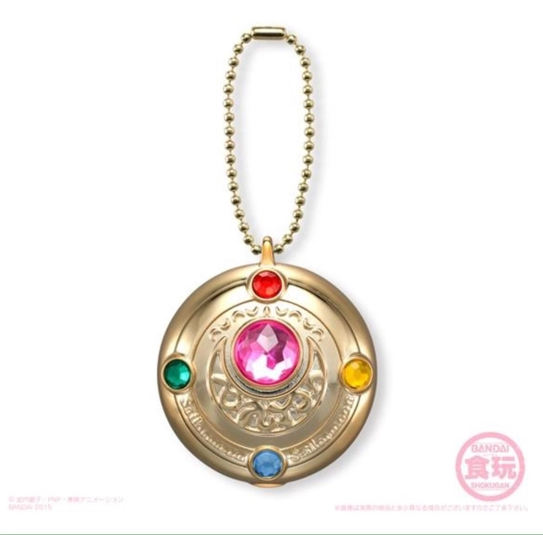 Sailor Moon Henshin Brooch Miniaturely  Tablet keychain charm Bandai Cosplay