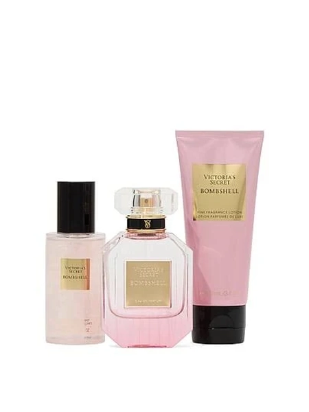 Victoria's Secret Beauty Bombshell 3-Piece Full-Sized Eaux de Parfum Gift Set