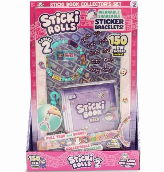 Sticki Rolls Item with Book