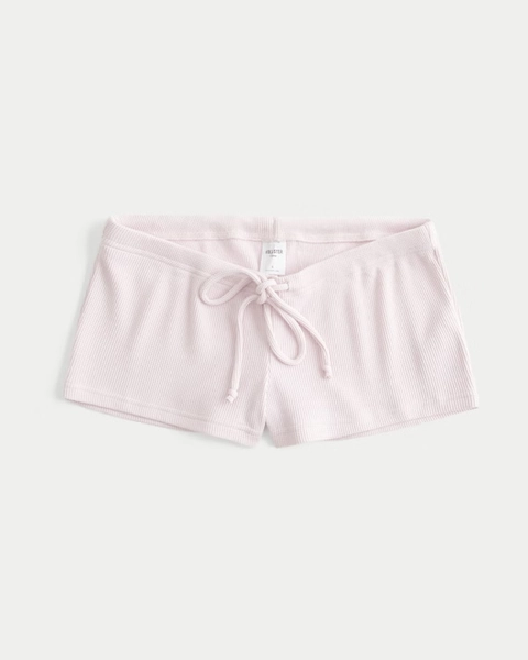 Cozy Waffle Micro Shorts