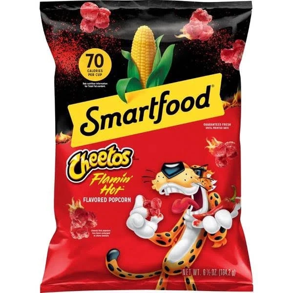 Smartfood Cheetos Flamin Hot Flavored Popcorn