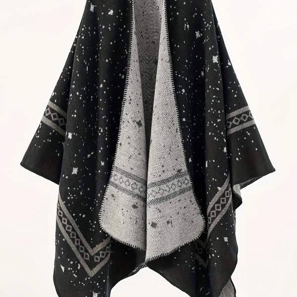 New Stylish Starry Warm And Cold-Resistant Travel Airplane Air-Conditioned Blanket, Unisex Shawl.