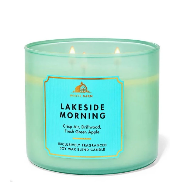 Bath & Body Works Lakeside Morning 3-Wick Candle