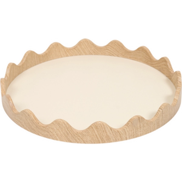 Wavy Wooden Tray