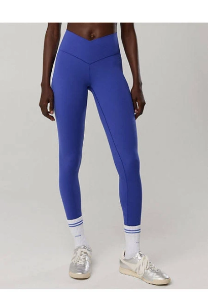 Aerie Real Me High Waisted Crossover Leggings