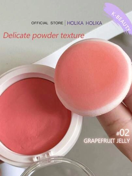 Желеобразные крем-румяна (Jelly Dough Blush) (тон: 02 Grapefruit) Jelly Dough Blush (shade: 02 Grapefruit, SHEIN)