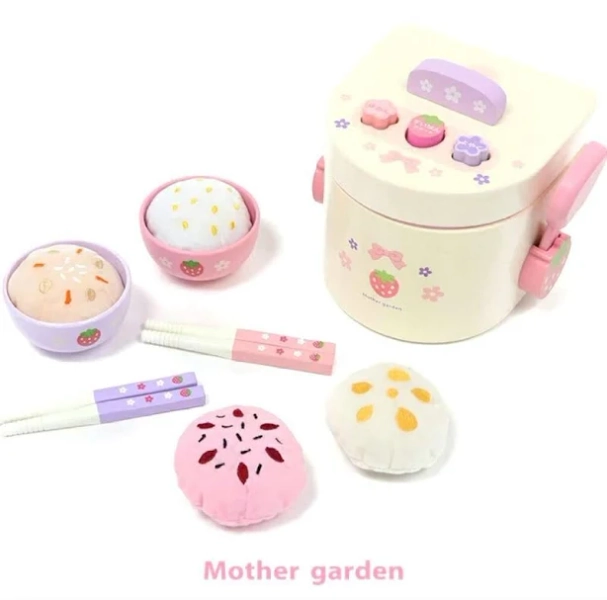 Mother Garden Wild Strawberry Play House Freshly Cooked Rice Set