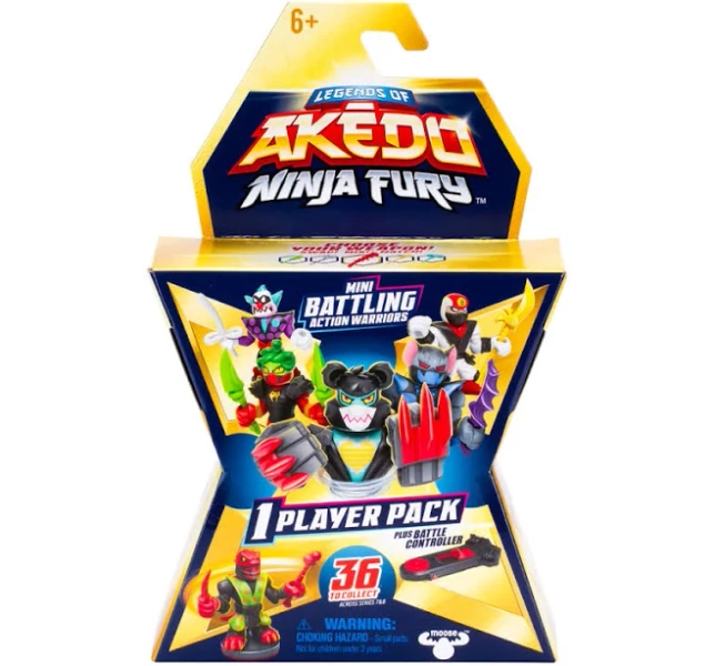 Legends of Akedo Ninja Fury Mystery Battling Action Warrior Figure