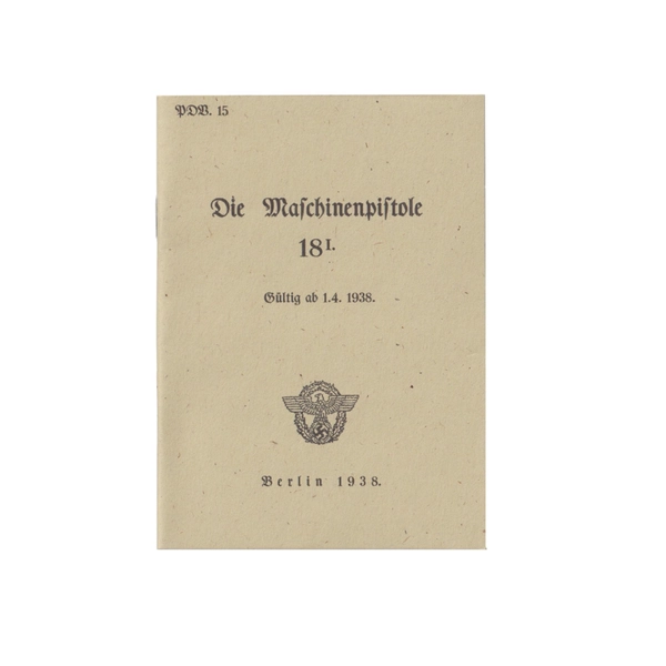 Die Maschinenpistole 18i manual