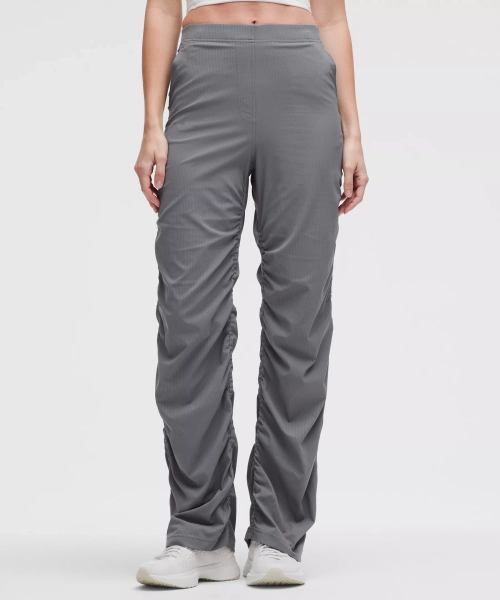 Dance Studio Slim-Fit High-Rise Flared Pant - Solar Grey - XL