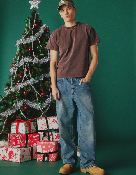 RSQ Mens Baggy Jeans - VINTAGE MED