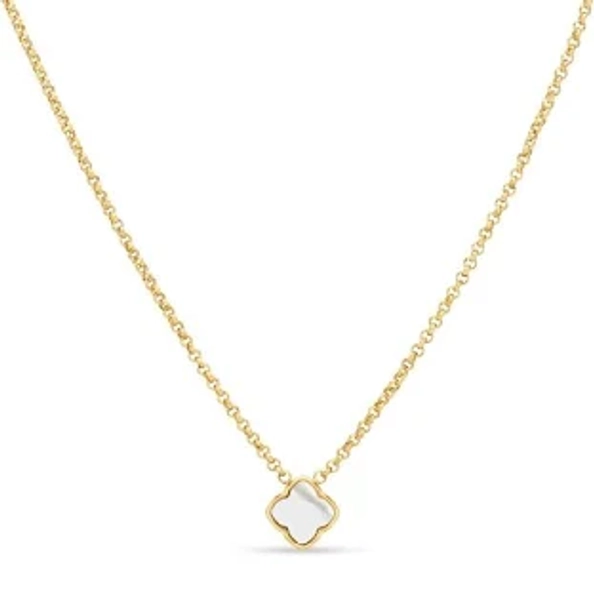 Pearl Clover Necklace